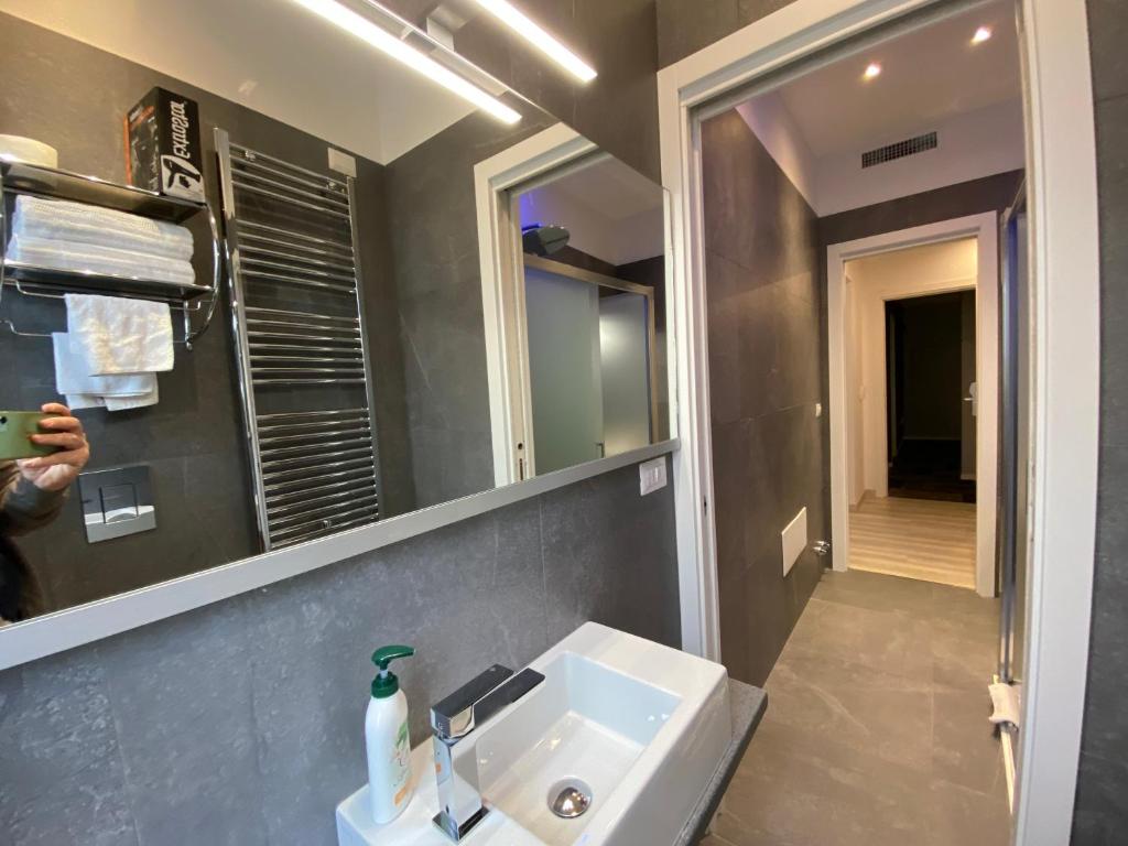 Koupelna v ubytování Residenze Romano Ristorante & SPA albergo diffuso - WHITE