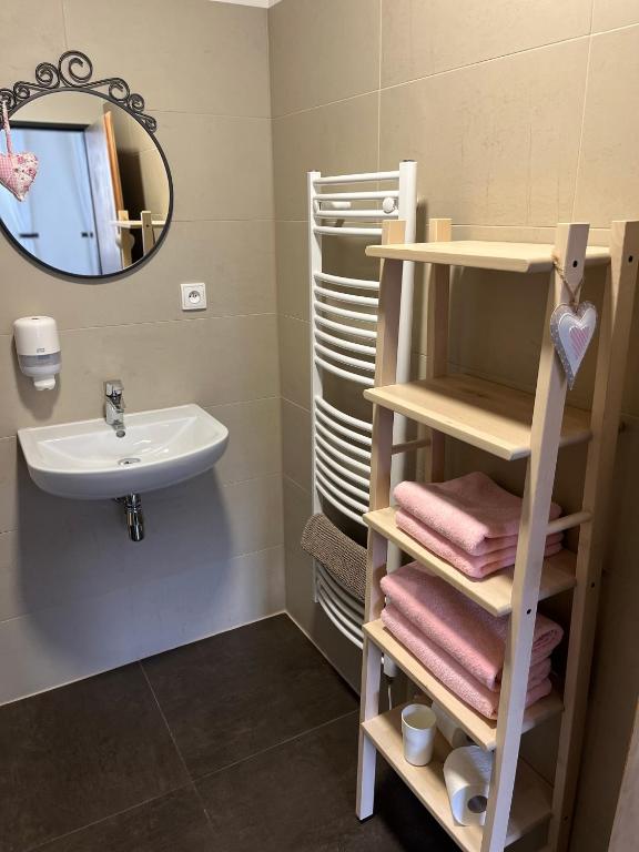 Koupelna v ubytování Penzion Jako Ze Škatulky