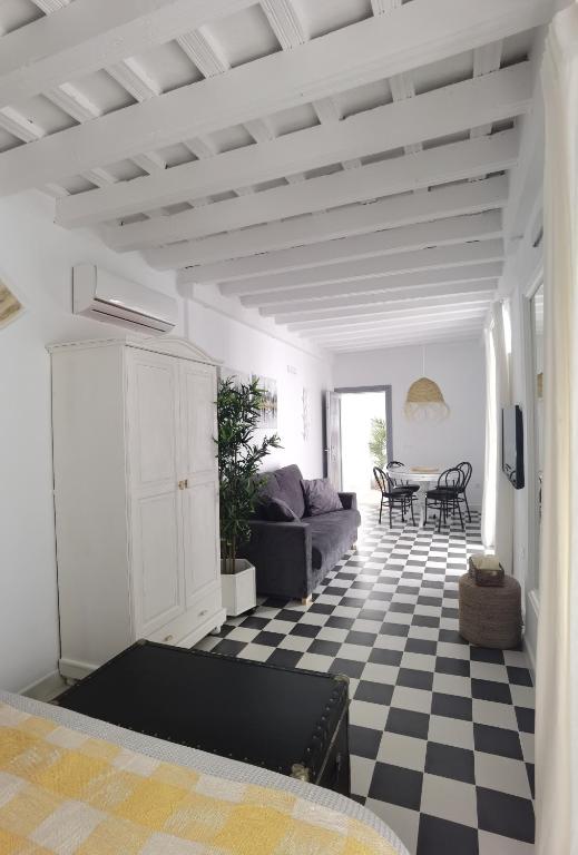 Postel nebo postele na pokoji v ubytování Casa del Sacramento - CASITA CON ENCANTO