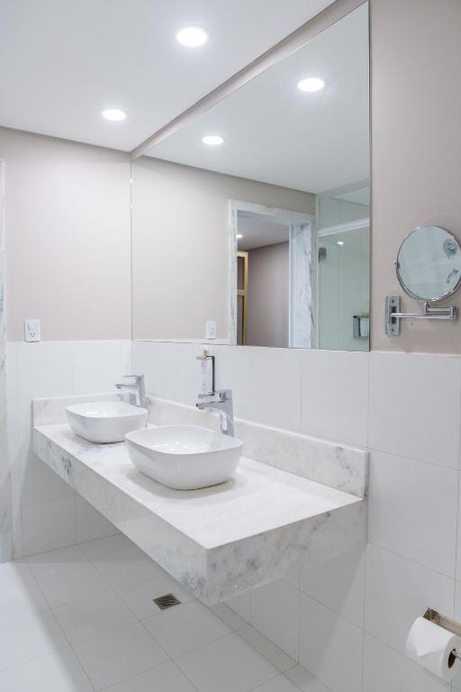 Koupelna v ubytování Bisinii Boutique Hotel