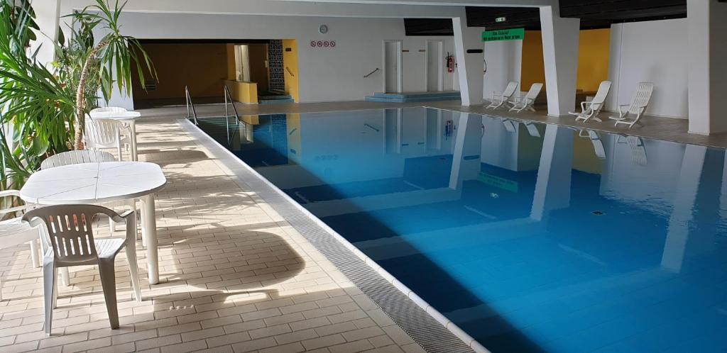 Bazén v ubytování Traumurlaub im Bayerische Wald nebo v jeho okolí