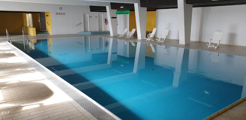 Bazén v ubytování Traumurlaub im Bayerische Wald nebo v jeho okolí