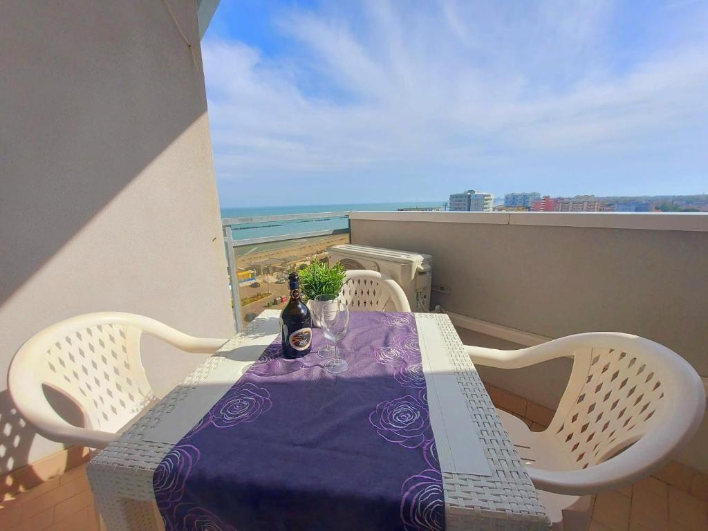 Balkón nebo terasa v ubytování Cortina 1-85