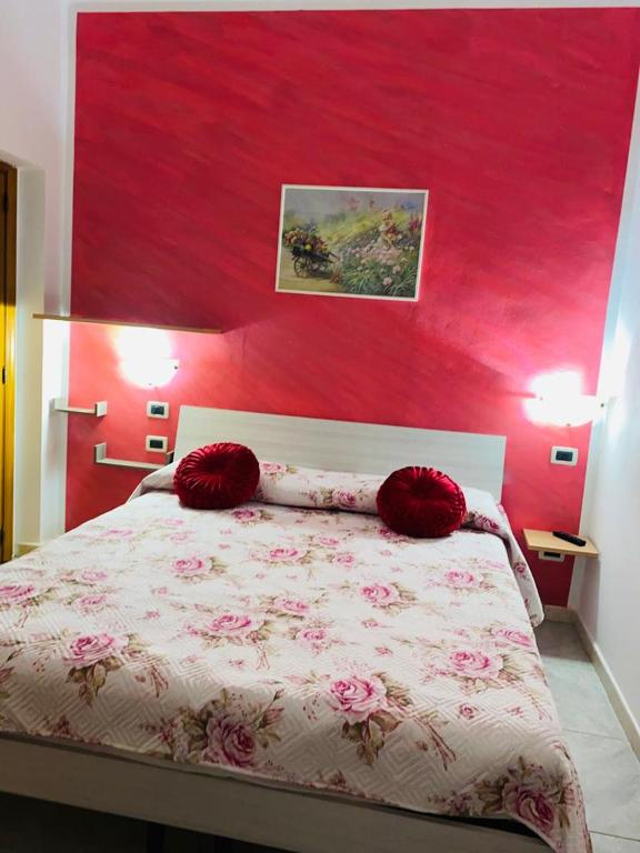 Postel nebo postele na pokoji v ubytování Bed And Breakfast Torretta