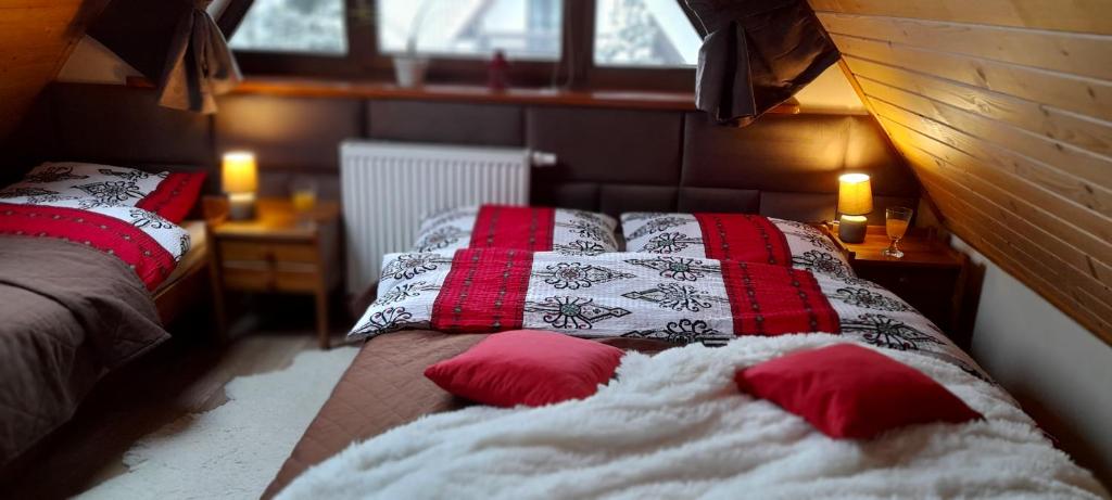 Posteľ alebo postele v izbe v ubytovaní Apartament Twój Giewont Zakopane