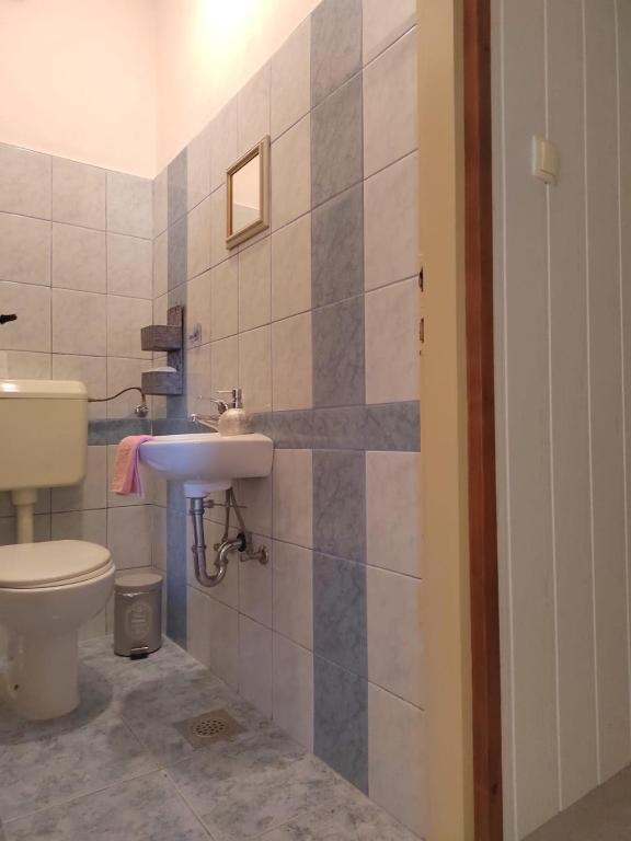 Koupelna v ubytování Apartman Memories