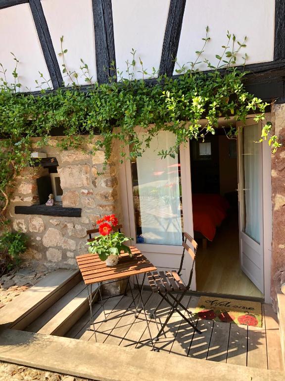 Zahrada ubytování B&B Le Lodge
