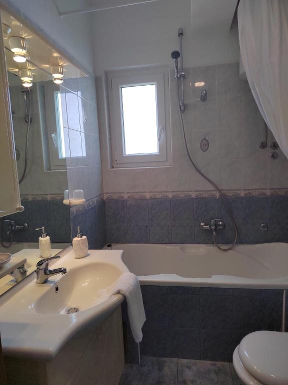 Koupelna v ubytování Apartman Memories