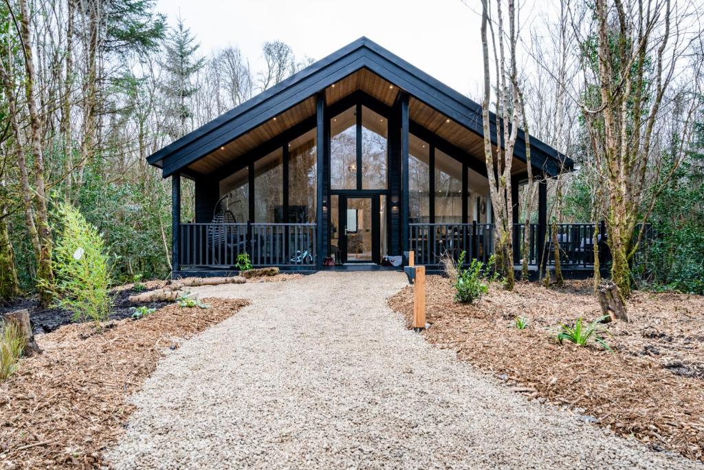 Zahrada ubytování Drumhierny Woodland Hideaway