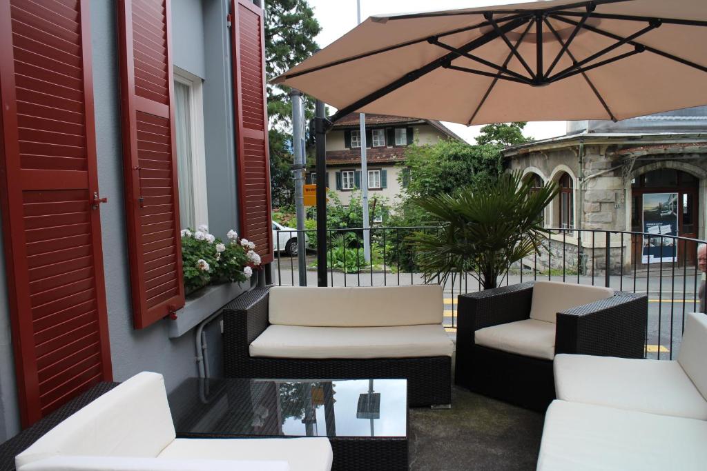 Posezení v ubytování Hotel Rigi Vitznau