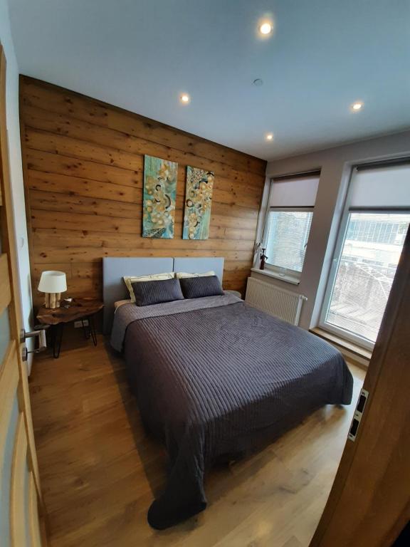Postel nebo postele na pokoji v ubytování Apartmán Ca' Fam