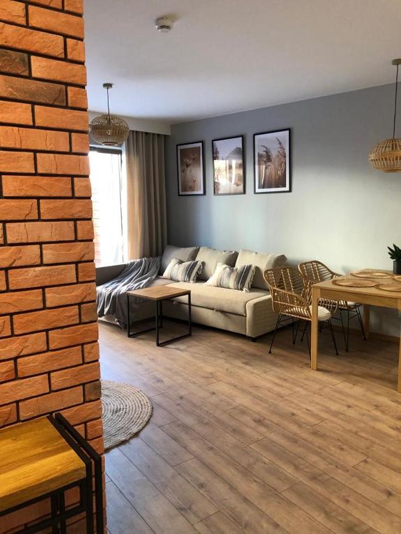 Posedenie v ubytovaní Apartament Silence Stone Hill Przy Skale