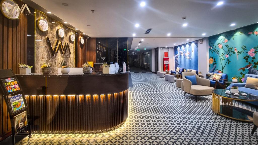 Posezení v ubytování VNAHOMES APARTHOTEL