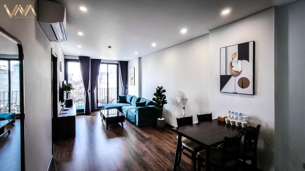 Posezení v ubytování VNAHOMES APARTHOTEL