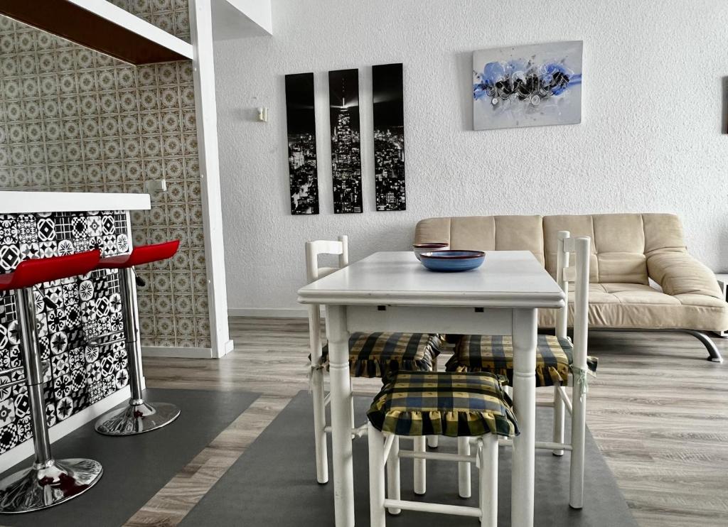 Posezení v ubytování Apartamento royal marine en empuriabrava