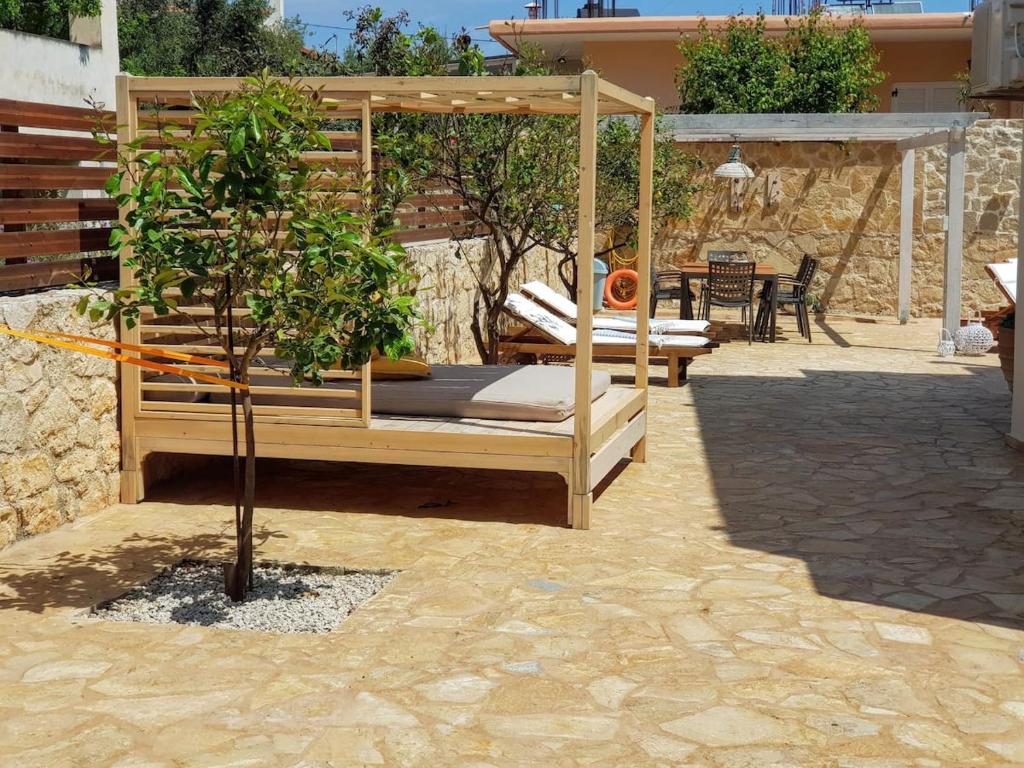 Zahrada ubytování Villa Diktina with private pool sea view