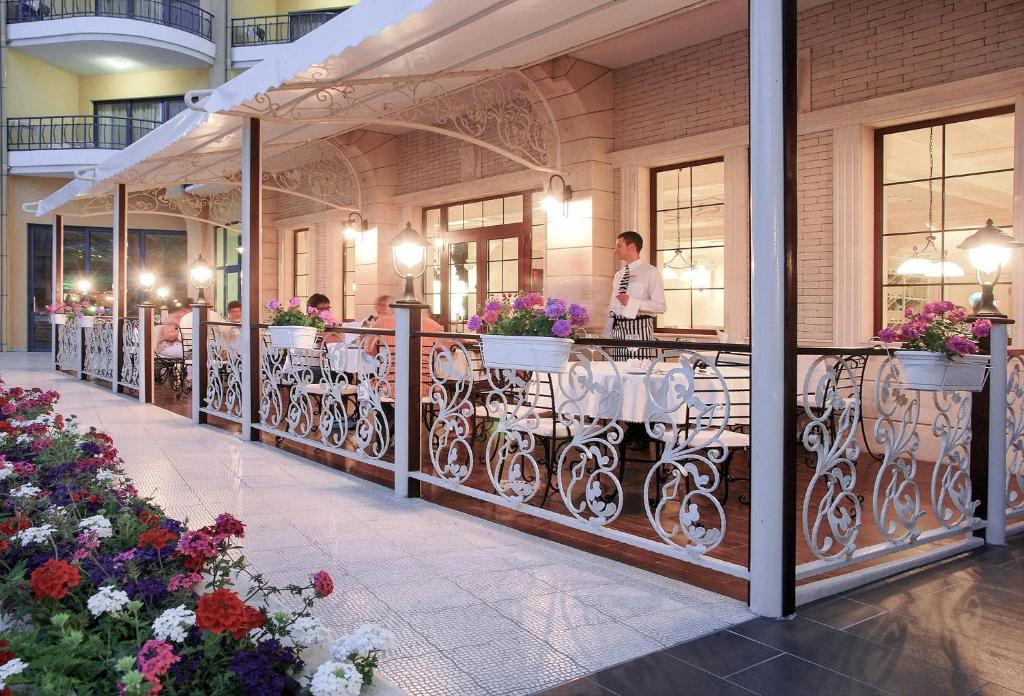 Balkón nebo terasa v ubytování GRIFID Arabella Hotel - Ultra All inclusive & Aquapark
