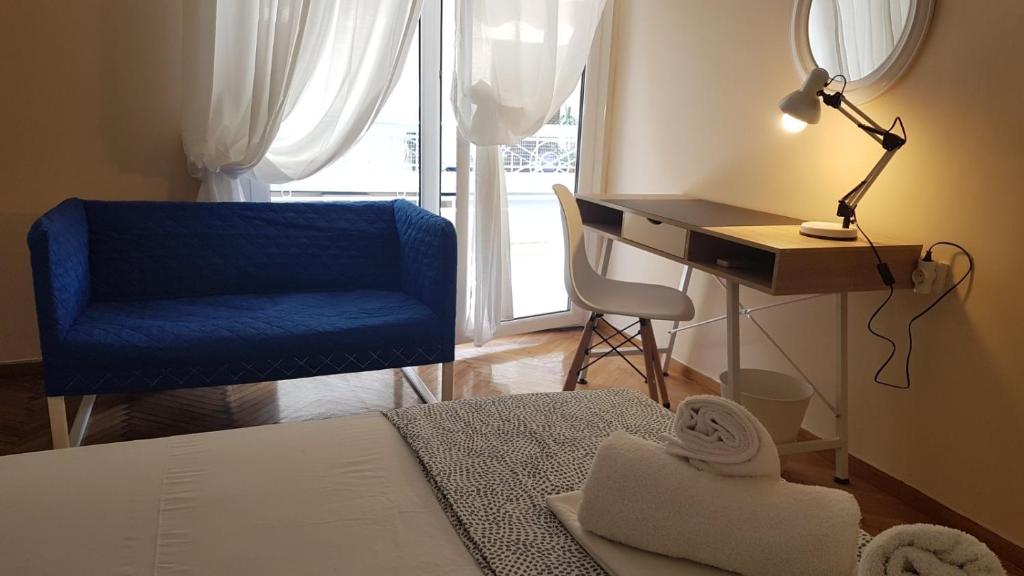 Posteľ alebo postele v izbe v ubytovaní Coral Athens Centrer - 3,5 BD , 2 BATH