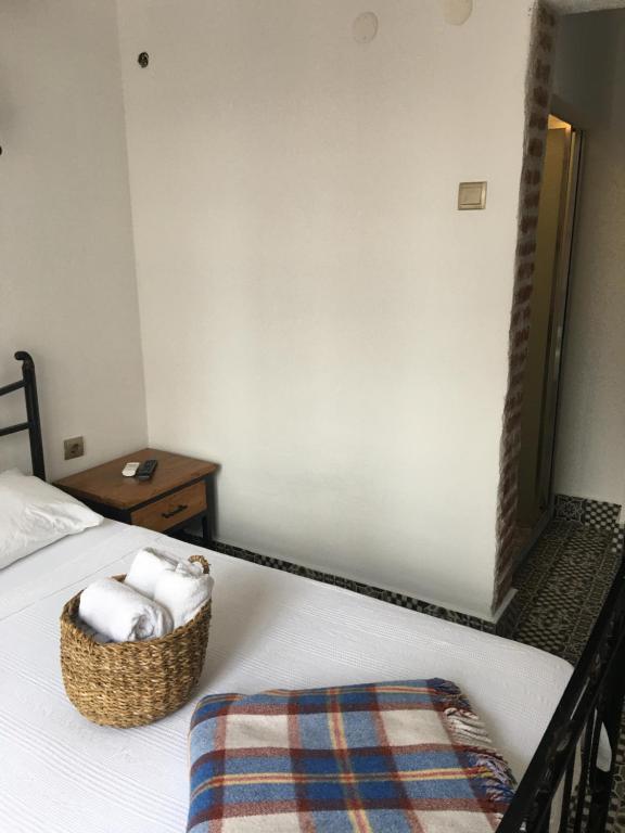 Postel nebo postele na pokoji v ubytování Kelebek Butik Pansiyon
