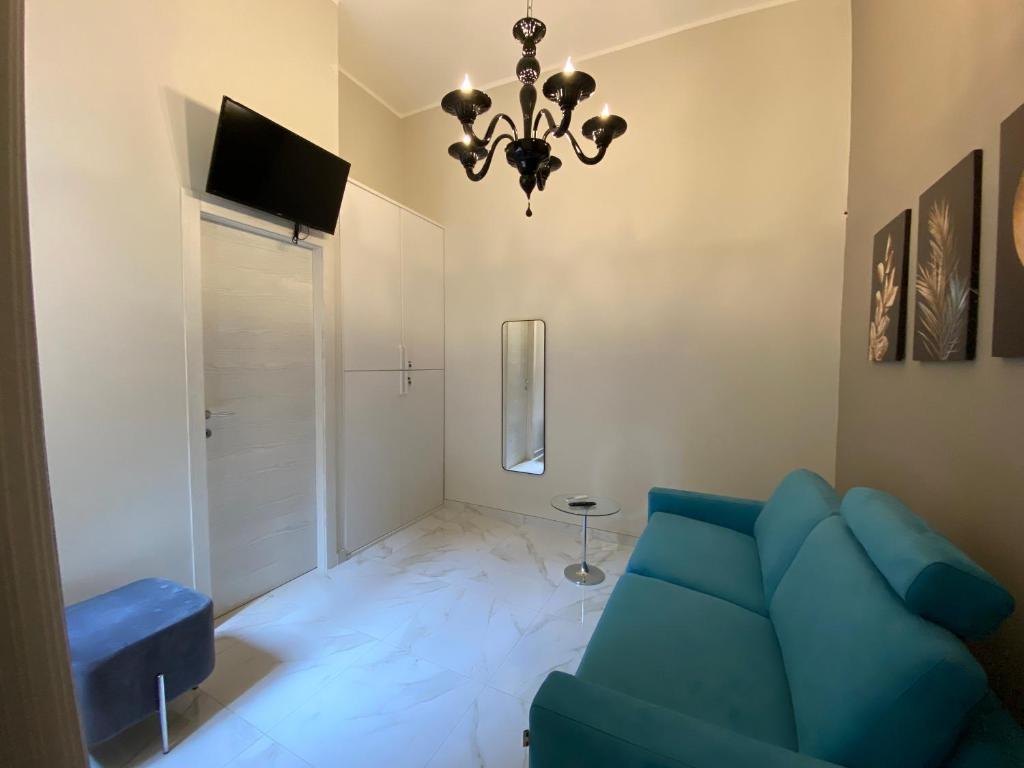 Telewizja i/lub zestaw kina domowego w obiekcie La Fitolacca B&B