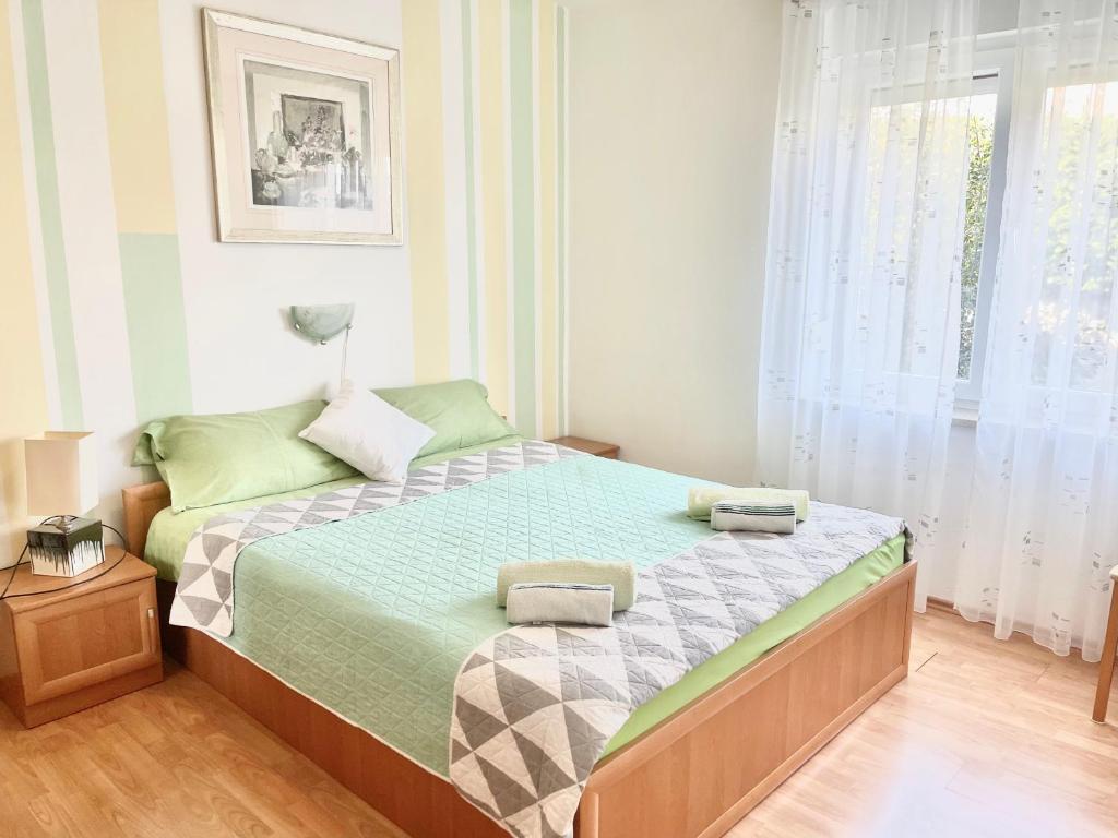 Postel nebo postele na pokoji v ubytování Holiday home Biondic