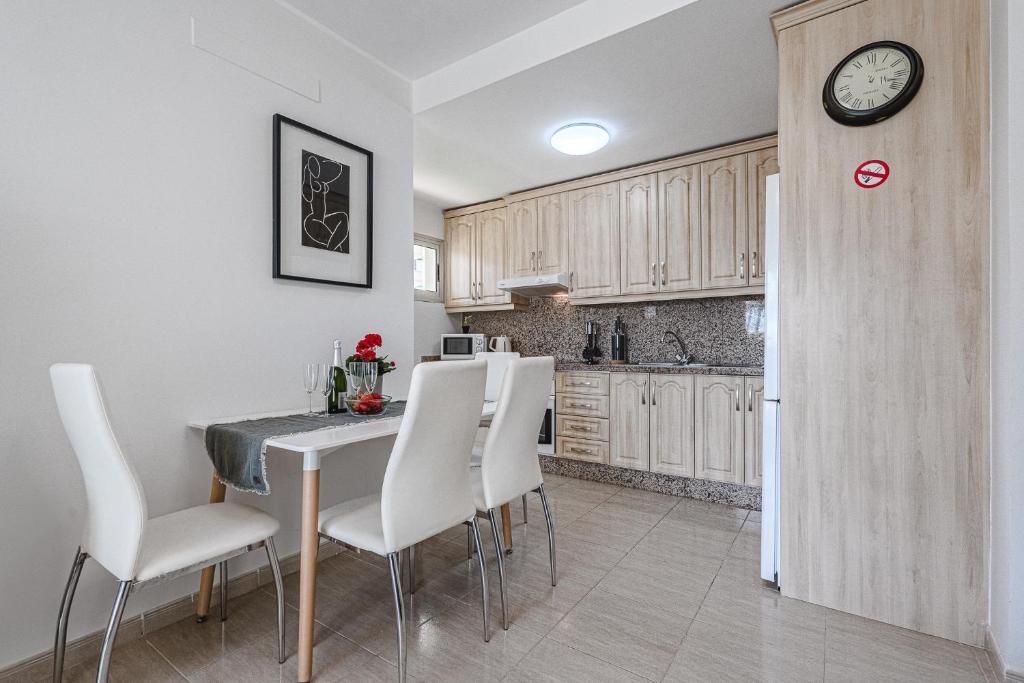 Kuchyň nebo kuchyňský kout v ubytování Apartment in Cañadas Golf del Sur