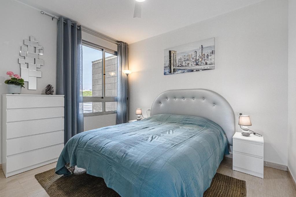 Postel nebo postele na pokoji v ubytování Apartment in Cañadas Golf del Sur