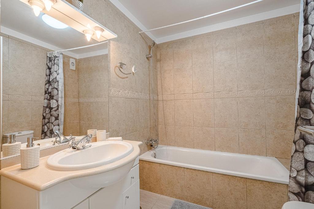Koupelna v ubytování Apartment in Cañadas Golf del Sur