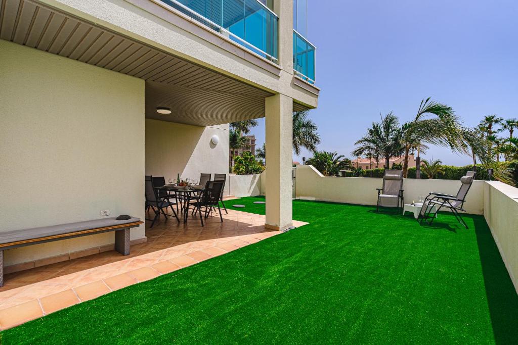 Balkón nebo terasa v ubytování Apartment in Cañadas Golf del Sur