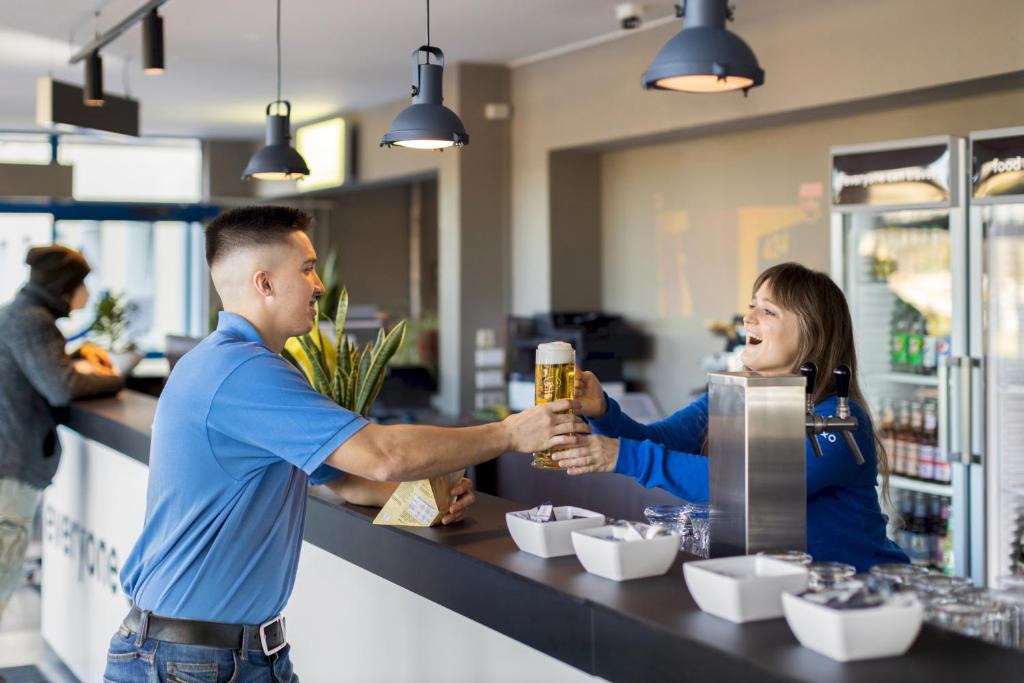 a&o Dresden Hauptbahnhof - Resim 29