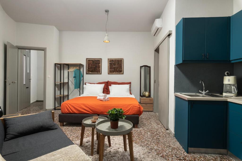 Kuchyň nebo kuchyňský kout v ubytování Mansion D