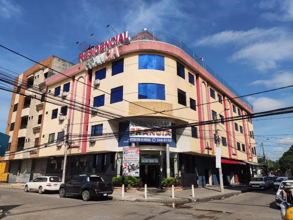 Budova, kde se hostel nachází