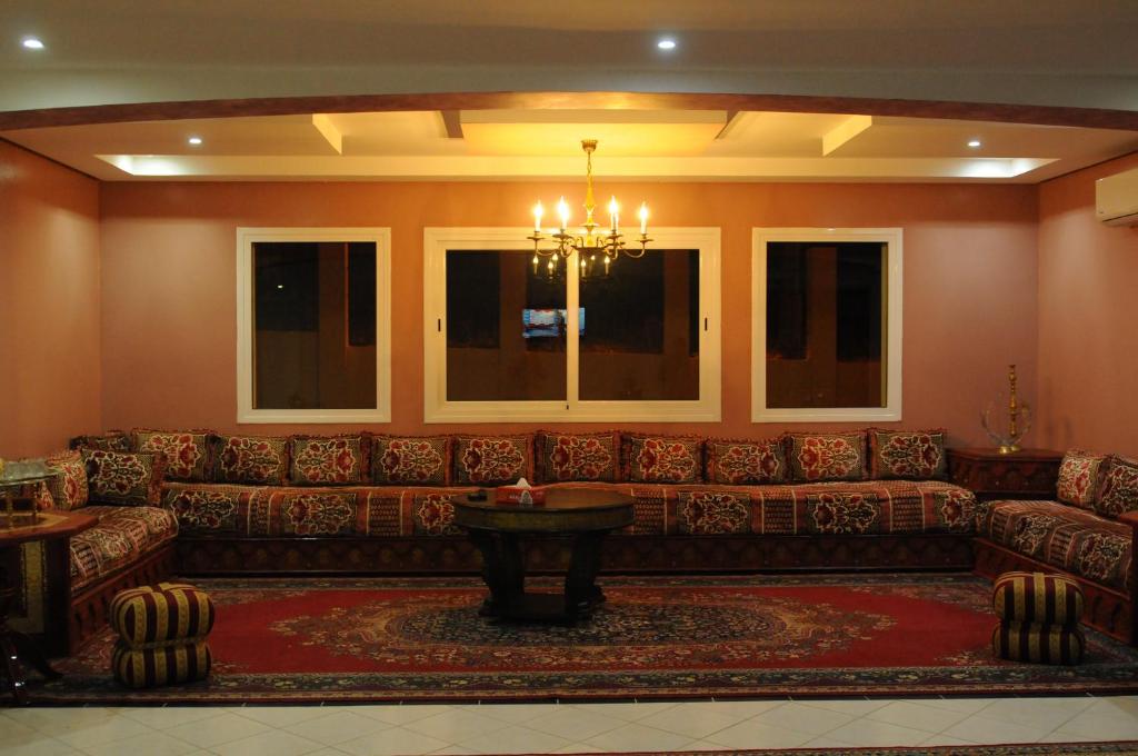 Posezení v ubytování Free Zone Hotel
