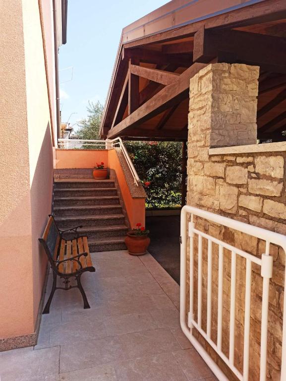 Balkón nebo terasa v ubytování Apartment Gaia