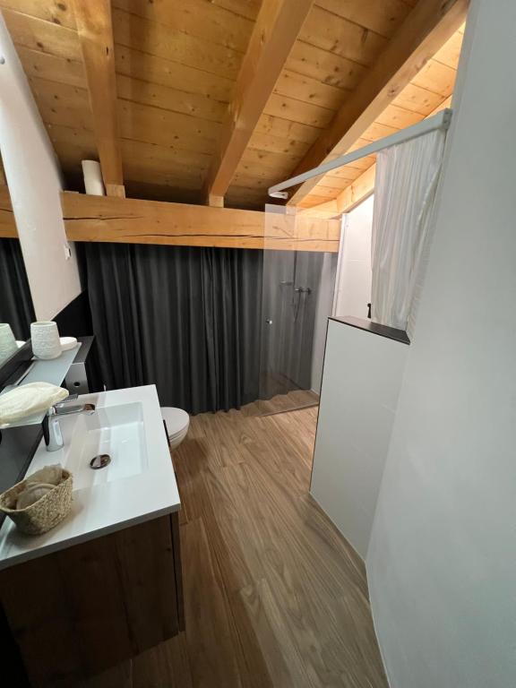Kuchyň nebo kuchyňský kout v ubytování Maisonette Franz