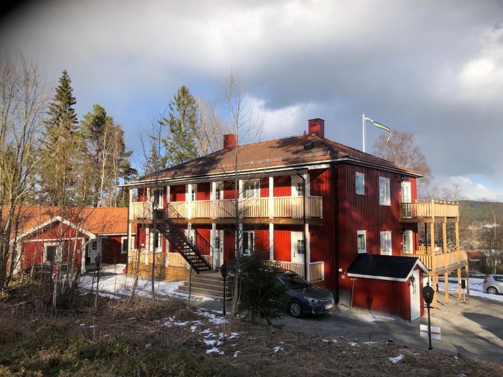 Budova, kde se apartmán nachází