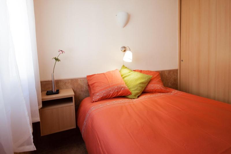 Postel nebo postele na pokoji v ubytování Beach Resort La Margarita