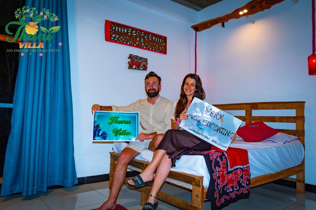 THURU VILLA - Deluxe Double Room (2 Adultos + 1 Niño)