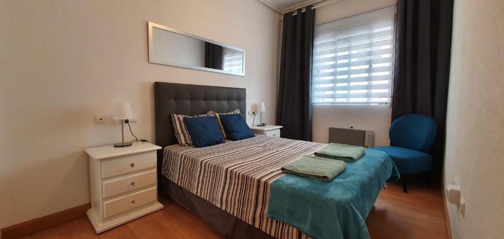 Postel nebo postele na pokoji v ubytování La casa de Emila