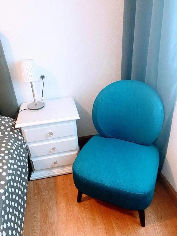 Posezení v ubytování La casa de Emila