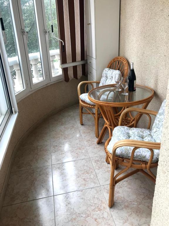 Posezení v ubytování La casa de Emila