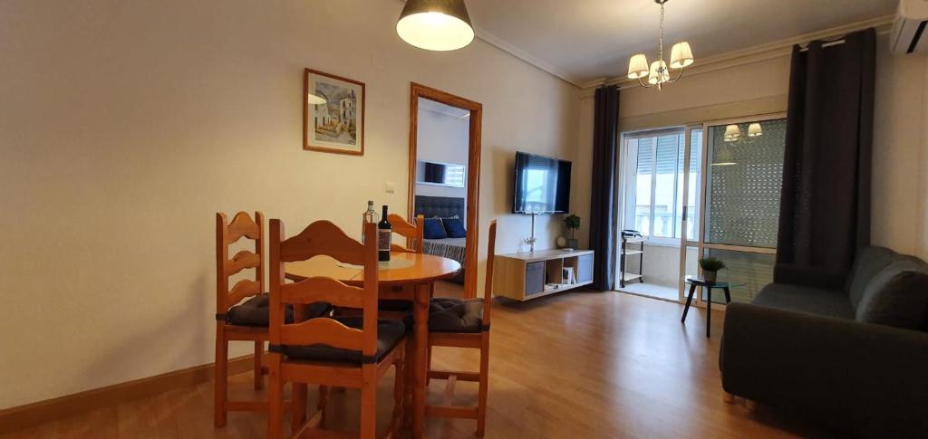 TV a/nebo společenská místnost v ubytování La casa de Emila