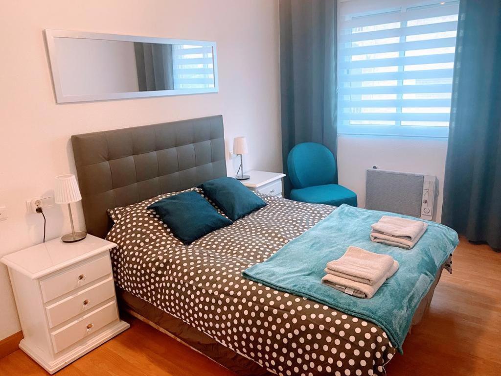 Postel nebo postele na pokoji v ubytování La casa de Emila