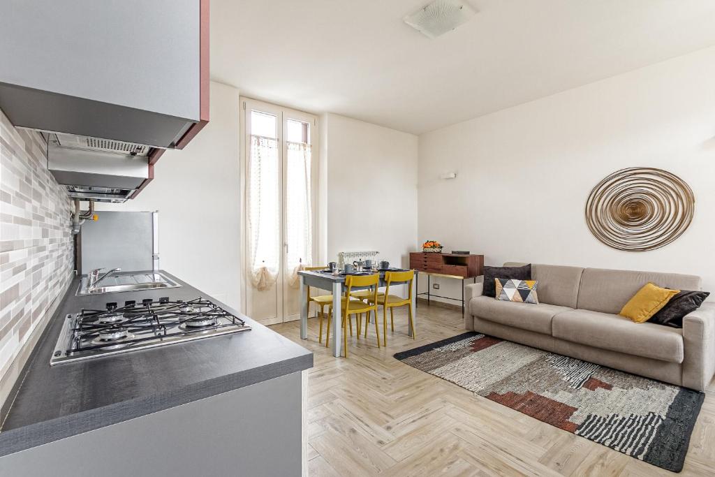 Kuchnia lub aneks kuchenny w obiekcie Al 33 di Via Roma - Apartments