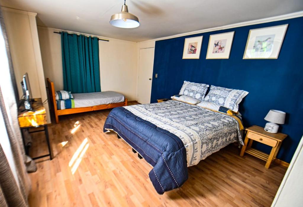 Postel nebo postele na pokoji v ubytování Gecko Hostel