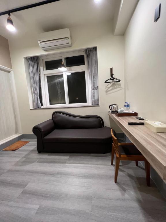 Posezení v ubytování Nantou Xitou Riverside Homestay B&B