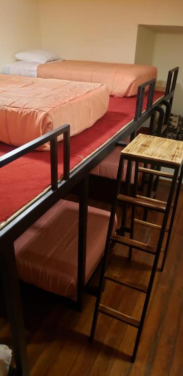 Postel nebo postele na pokoji v ubytování Hommam