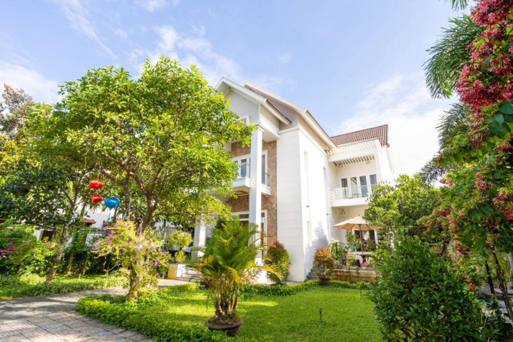Zahrada ubytování Chi Thanh Villa