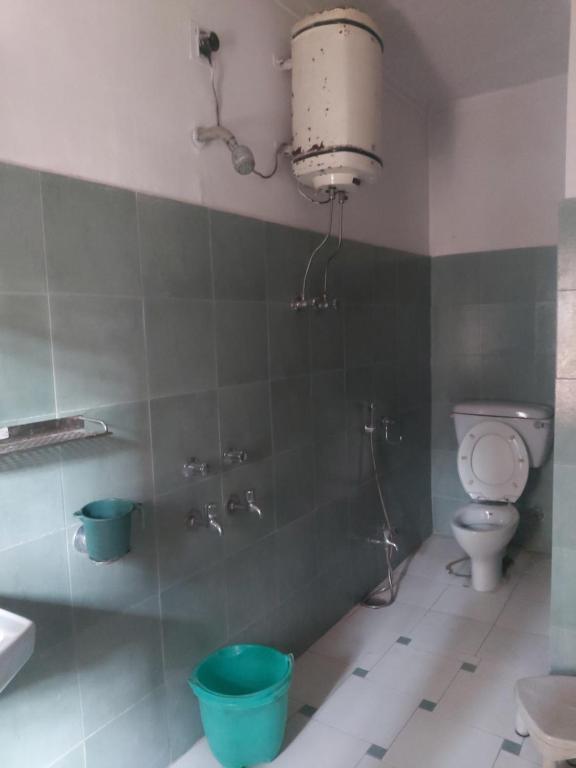 Koupelna v ubytování Hotel Vijay laxmi