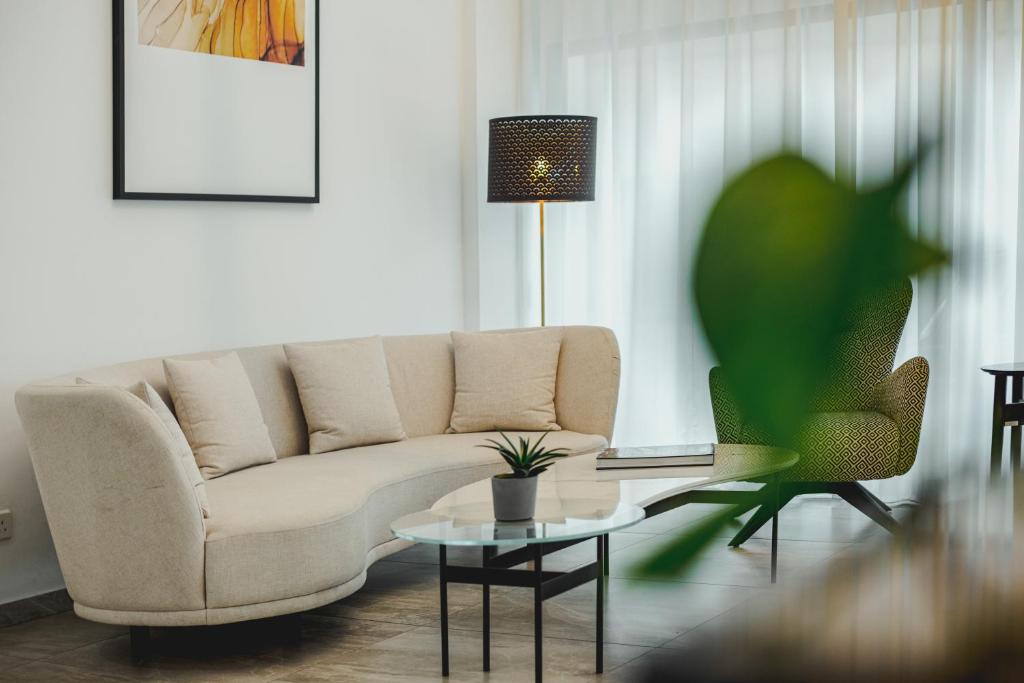 Posezení v ubytování Roseum Boutique Hotel